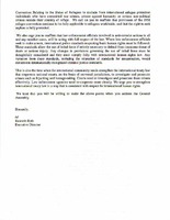 Letter to President [2 of 2]