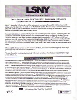 Legal Services for New York September 11 Project