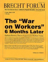 The "War on Workers" 6 Months Later