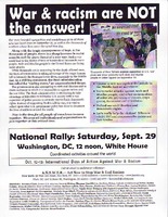 War & Racism are NOT the answer!