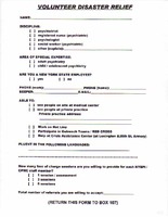 Volunteer Disaster Relief