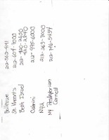 List of Hospitals