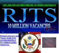 Roland Jackson and Taylor Swift 2016 presidential will build a statue for terror defence worth 50 millions US dollars 2016 victory