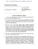 Affidavit of Michael K. Pilgrim