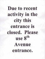 Due to recent activity...