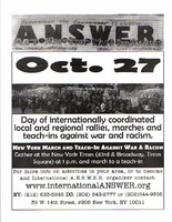 Day of internationall coordinated local and regional rallies...