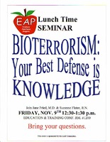 Bioterrorism:  Your Best Defense is Knowledge
