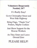 Volunteers Desperately Needed, 24/7