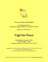 Vigil for Peace