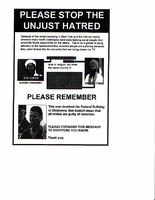 Please Stop the Unjust Hatred